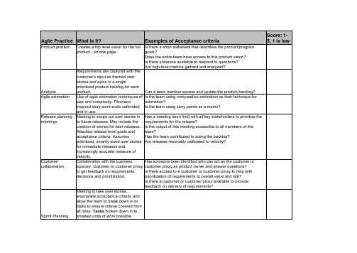 agile roadmap