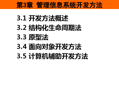 管理信息系统开发方法.ppt