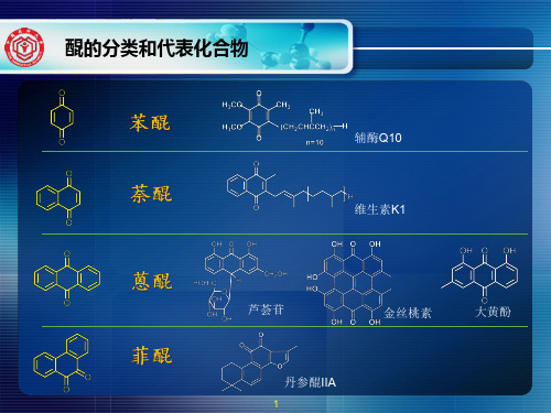 中国药科大学  天然药物化学黄酮