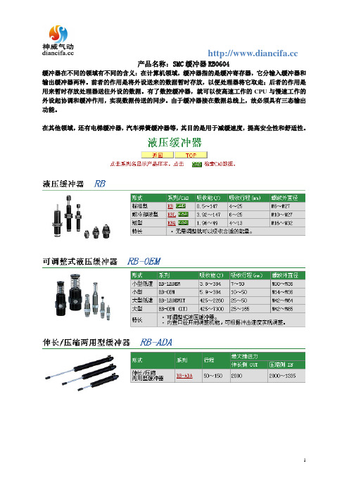 SMC缓冲器RB0604