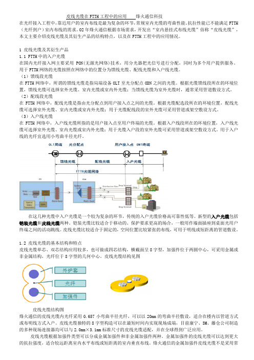 FTTH皮光缆