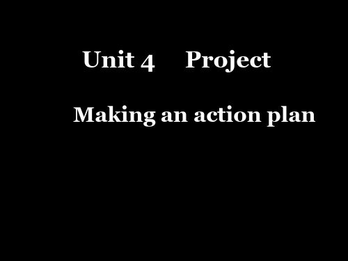 M6U4 project   make an action plan