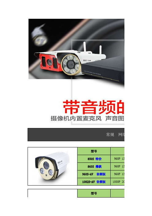 威森特常规产品报价