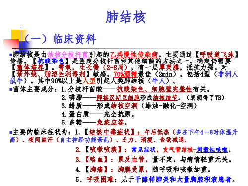 肺结核影像诊断