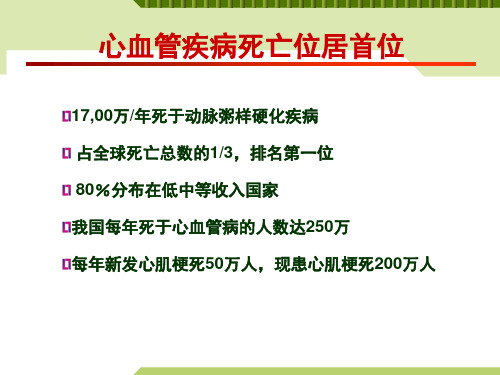 慢性稳定性心绞痛诊断和治疗