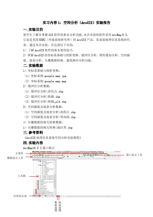 土地信息系统实习1