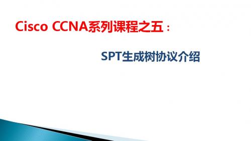 CCNA05-STP生成树介绍