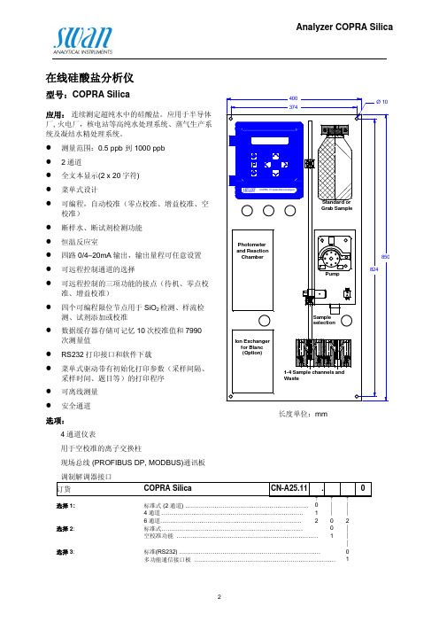 SWAN 硅表