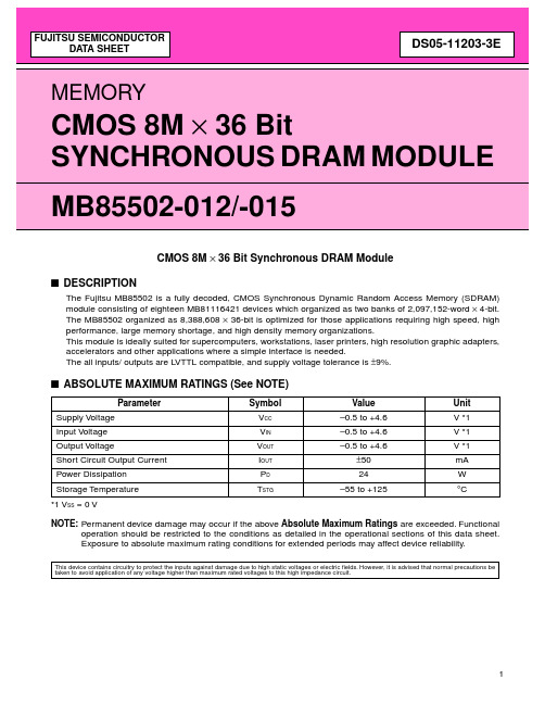 MB85502-015资料