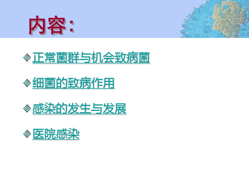 条件致病菌