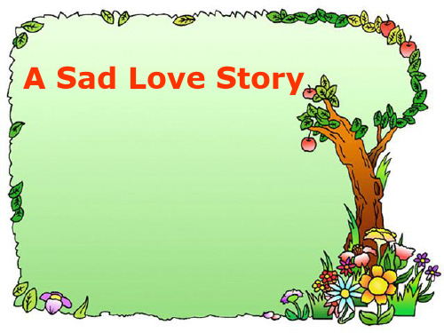 a sad love story知识点