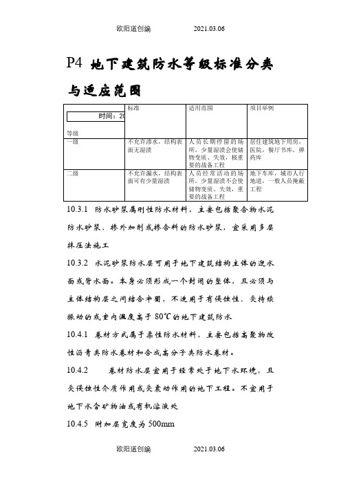 10J301地下防水图集-10g301之欧阳道创编