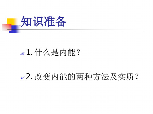 新人教版九年级物理第十四章第一节热机课件讲解