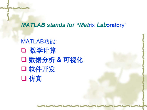 基于MATLAB的控制工程