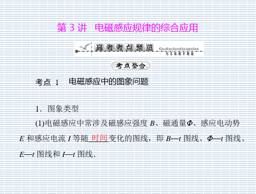 2012年高考物理一轮复习专题十第3讲电磁感应规律的综合应用