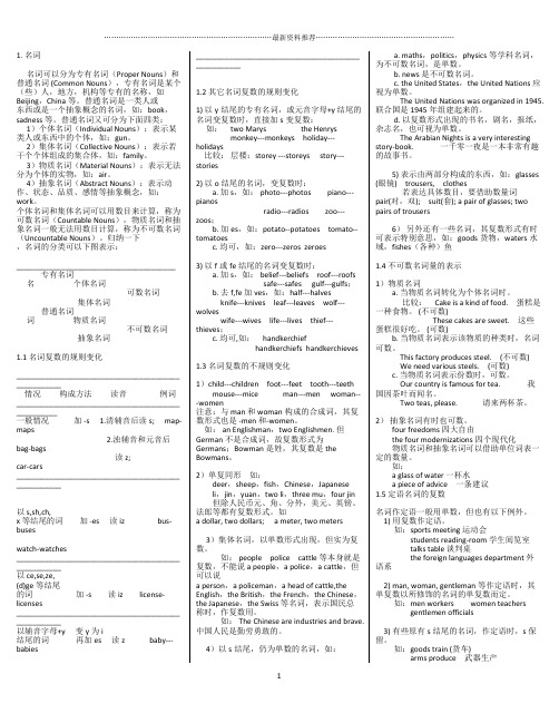 专插本英语语法大全精编版