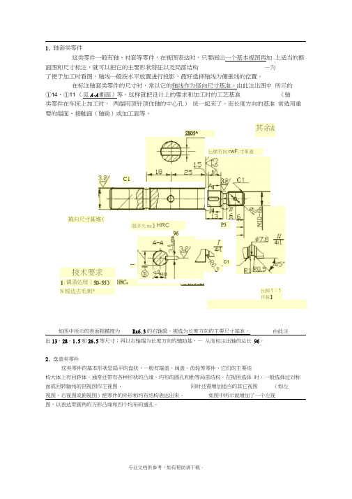 机械标注及公差规范