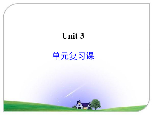 人教新目标七年级上册Unit3_单元总复习课件1