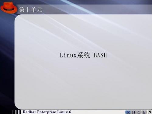 第10单元-Linux系统 BASH