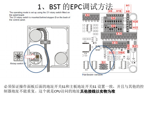 500 EDITION X纠偏设置与主CPU更换方法