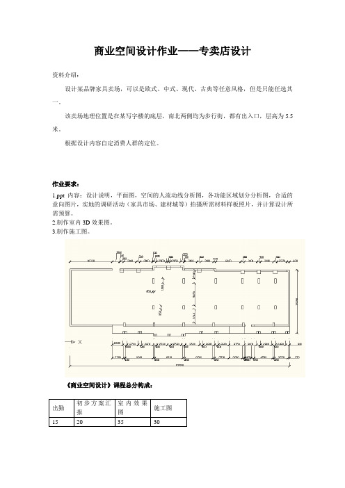 商业空间设计——专卖店设计