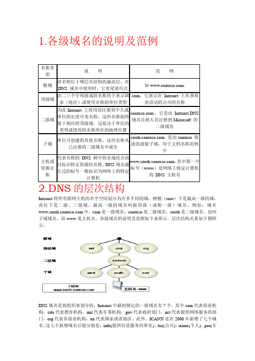 dns服务器组建实例