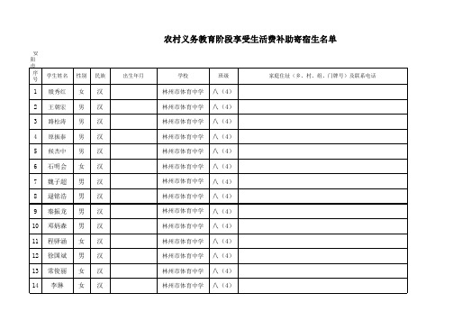 一补表格81