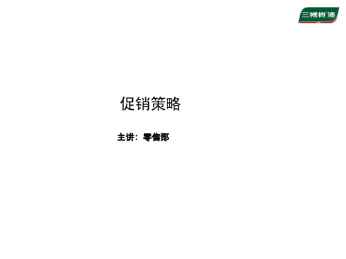 促销策略大全(PPT 60页)