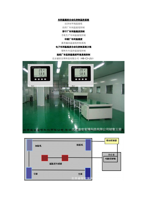 工厂车间温湿度自动化控制系统