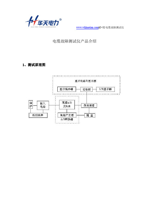 电缆故障测试仪产品介绍