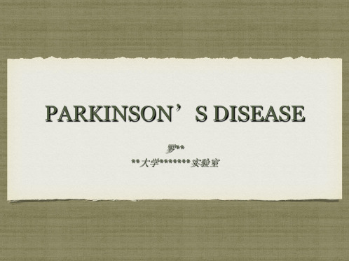 Parkinson's Disease