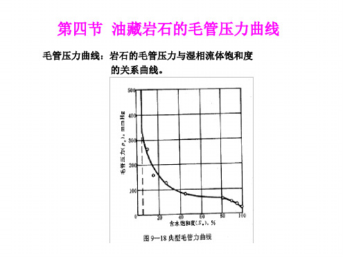 3 4毛管压力曲线