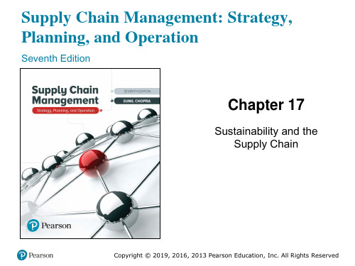乔普拉《供应链管理(第7版英文版)》教学课件CH17