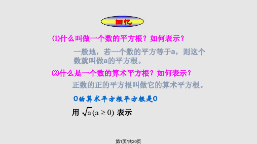 九年级数学二次根式趣味教学PPT课件