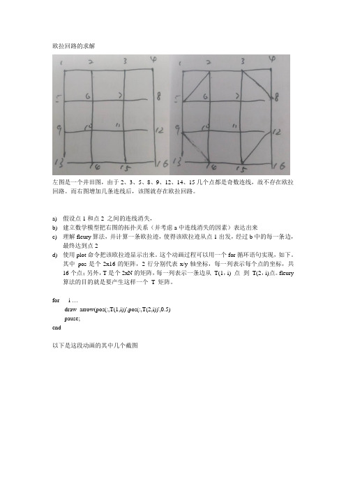 欧拉回路的求解matlab