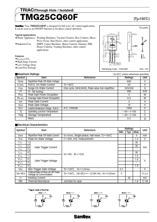 TMG25CQ60F资料