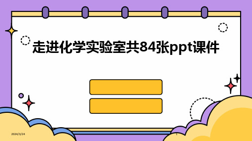 2024年度走进化学实验室共84张ppt课件