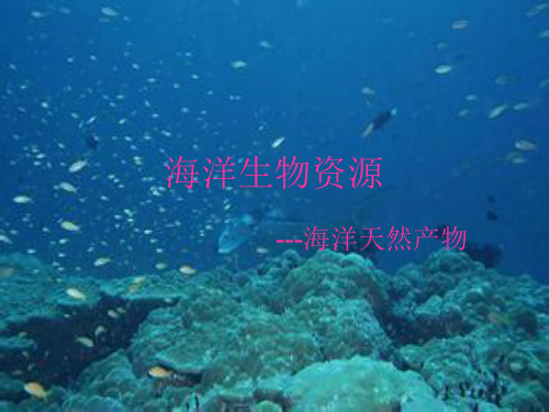 海洋生物资源