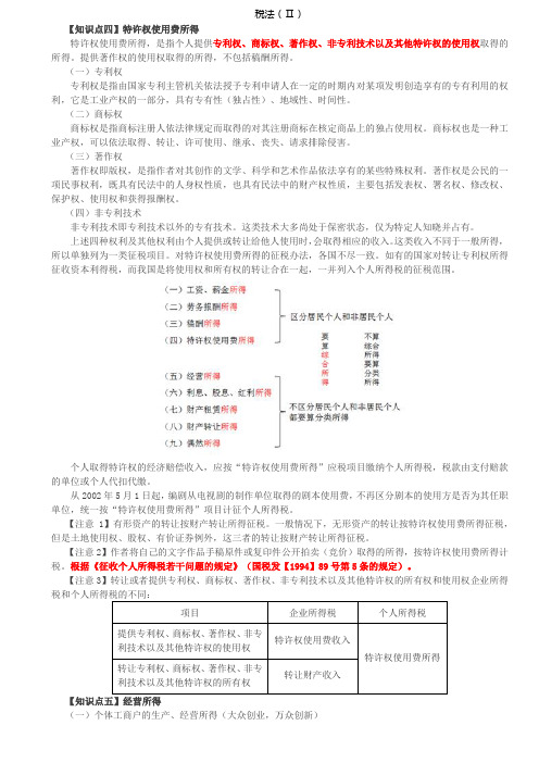 税务师税法Ⅱ讲义第04讲_征税对象(2)