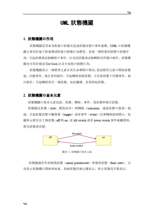 UML状态机图介绍