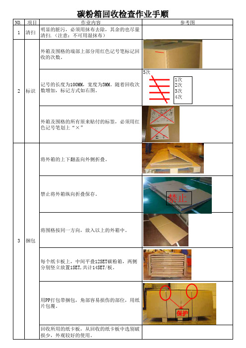 吸塑回收再利用作业指导书QS-SC-001-03