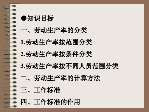 第12 劳动生产率