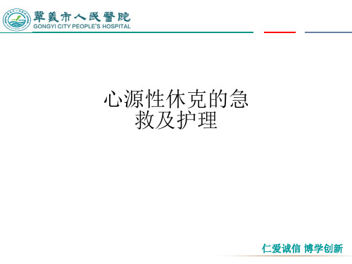 心源性休克的急救及护理ppt课件