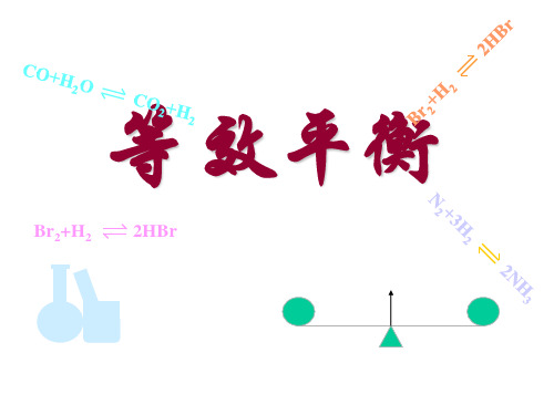 高中化学 等效平衡PPT