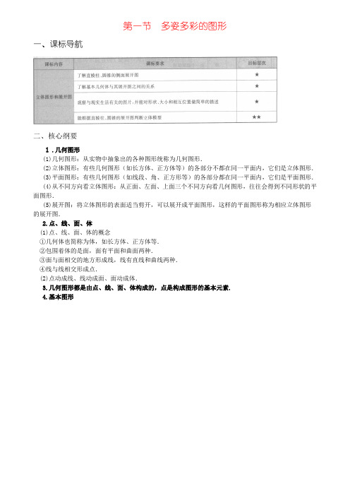 第一节 多姿多彩的图形-学而思培优