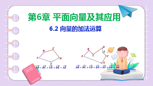 人教A版必修第二册6.2.1向量的加法运算课件课件