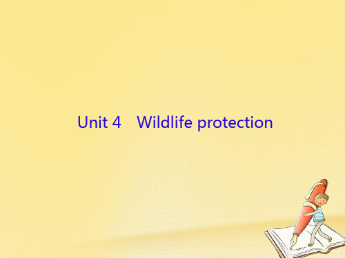 2018届高三英语一轮复习Unit4Wildlifeprotection课件新人教版