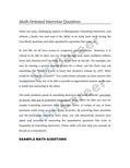 6MathOrientedInterviewQuestions