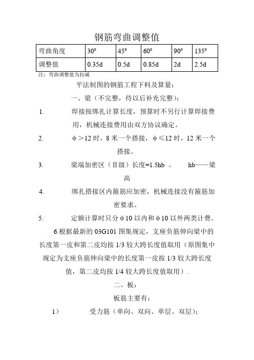 箍筋下料长度精确计算方法