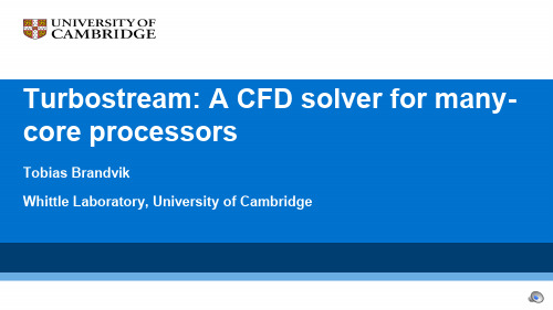 Turbostream CFD 求解器的一份用户指南说明书